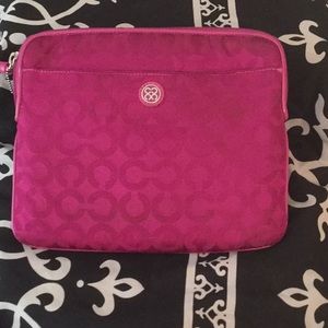 Pink Coach IPad Case